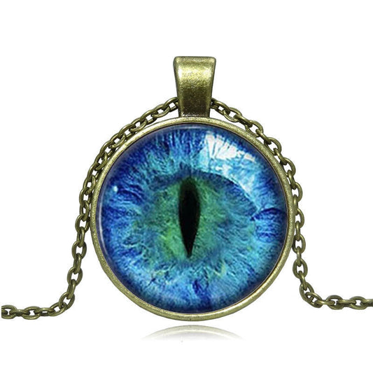 Curaçao cats eye longans Necklace