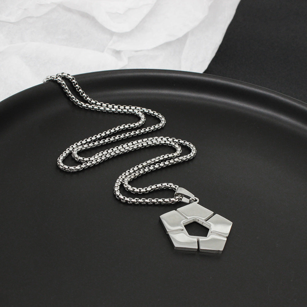 Curaçao Blue prison football Necklace