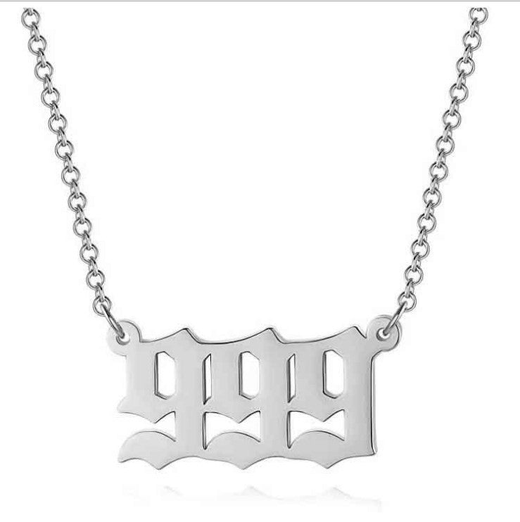 Curaçao Angel number necklace