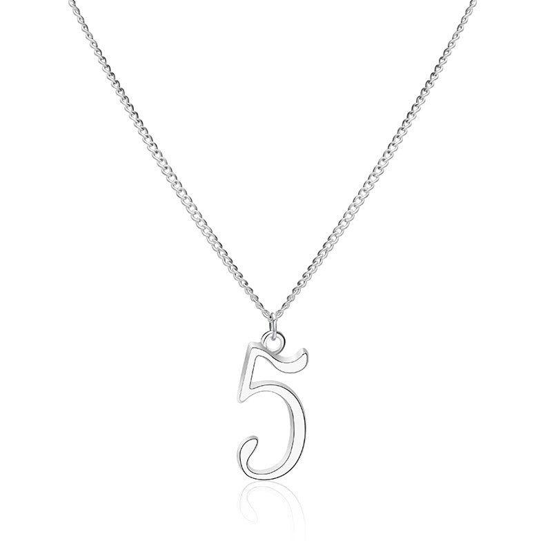 Curaçao Lucky Arabic number Pendant