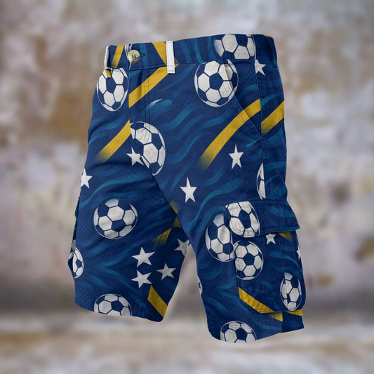 All-Over Print Men's Cargo Shorts