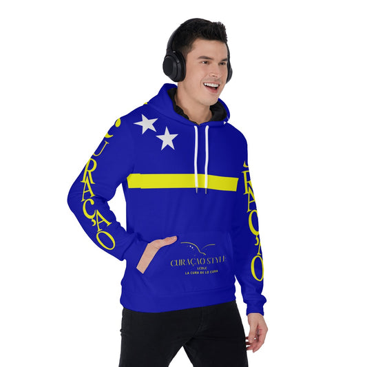 All-Over Print Men's Thicken Pullover Hoodie