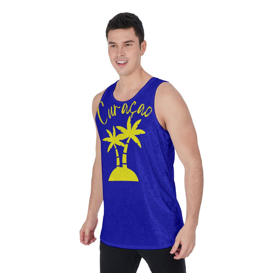 All-Over Print Men's Tank Top | Velvet