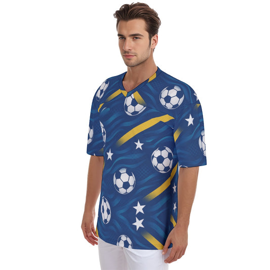 All-Over Print Men's Football Jersey