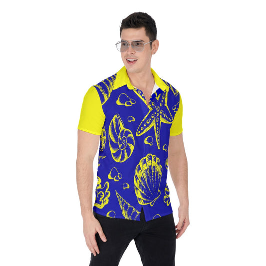All-Over Print Men's Shirt