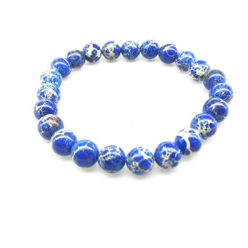 Curaçao buddha bead bracelet