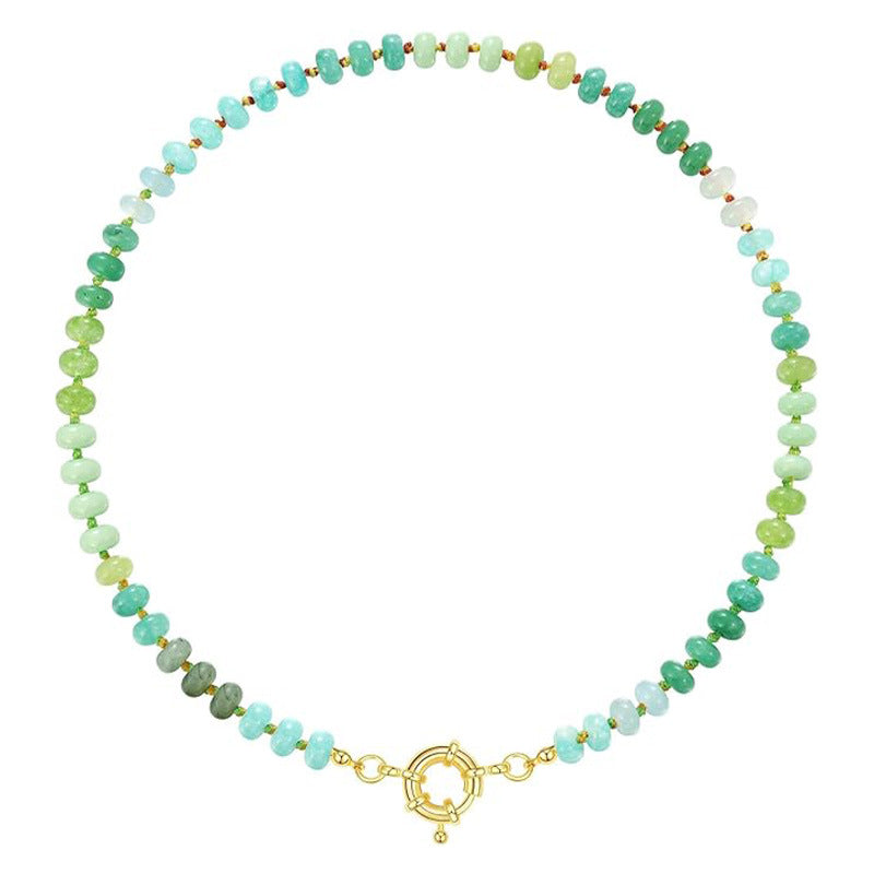 Curaçao Beach Handmade beaded Necklace