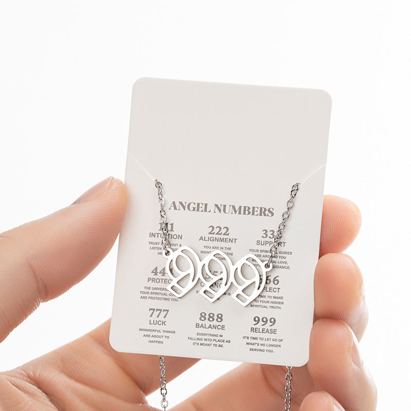 Curaçao Angel Lucky number Necklace