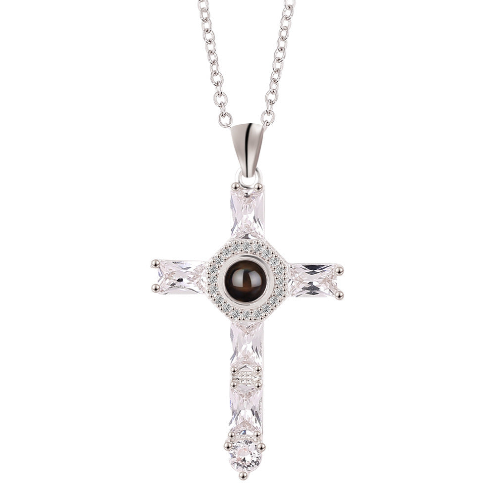 Curaçao creative cross necklace