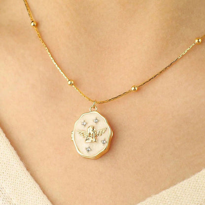 Curaçao Angel Vintage opening Necklace