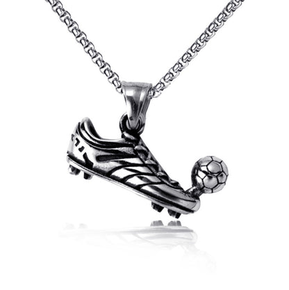 Curaçao alloy sneaker football Necklace