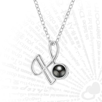 Curaçao Letters Pendant Languages Necklace