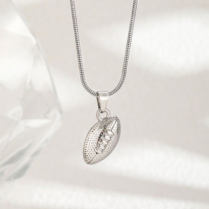Curaçao Steel basketball football Necklace