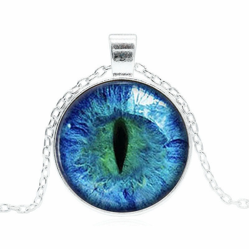 Curaçao cats eye longans Necklace