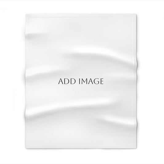 Throw Blanket — Personalized Photo & Design Blanket (Add Image)
