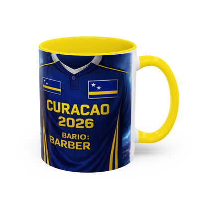 Curaçao Soccer Jersey Mug