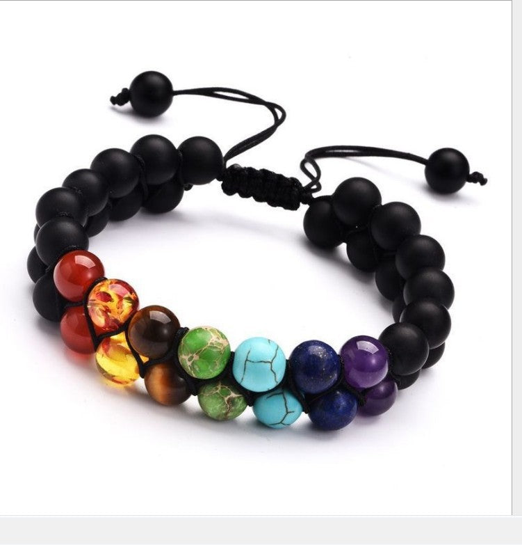 Curaçao colorful stone european Bracelet