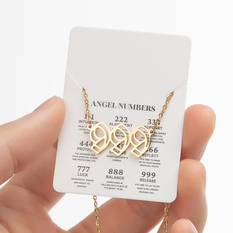 Curaçao Angel Lucky number Necklace