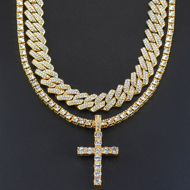 Curaçao cross 0mm diamond Necklace