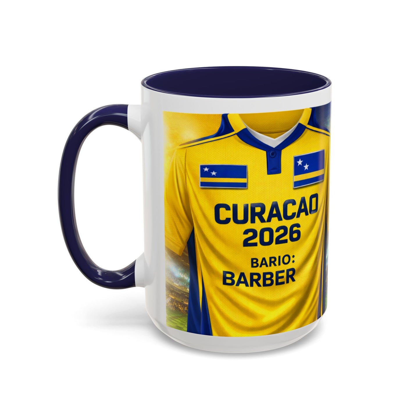 Curaçao Soccer Jersey Mug