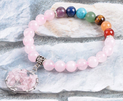 Curaçao Crystal beaded bracelet