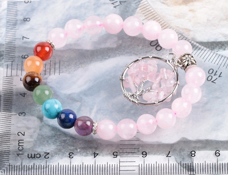 Curaçao Crystal beaded bracelet