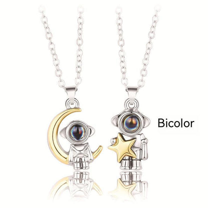 Curaçao Astronaut pendant necklace