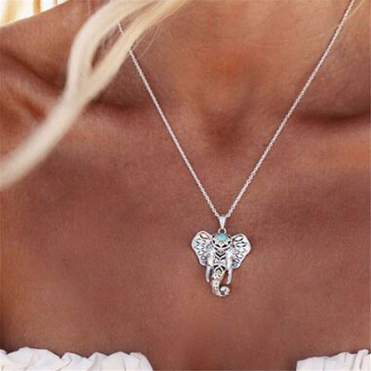 Curaçao Vintage Bohemian elephant Necklace