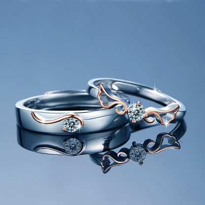 Curaçao Angel wing couple Ring