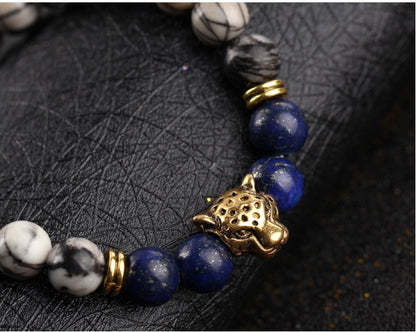 Leopard elastic bracelet