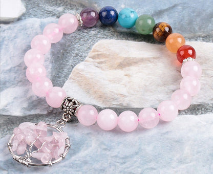 Curaçao Crystal beaded bracelet