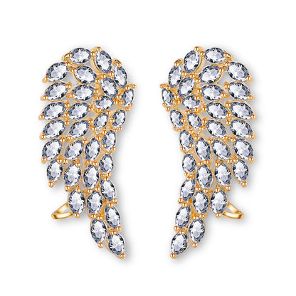 Curaçao Angel Gold brilliant Earrings