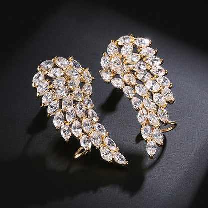 Curaçao Angel Gold brilliant Earrings