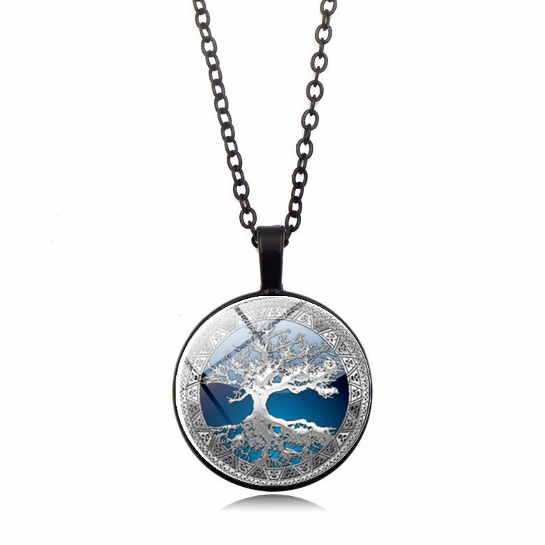 Curaçao celtic tree time Necklace