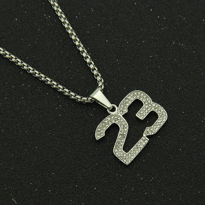 Curaçao basketball legend number Necklace