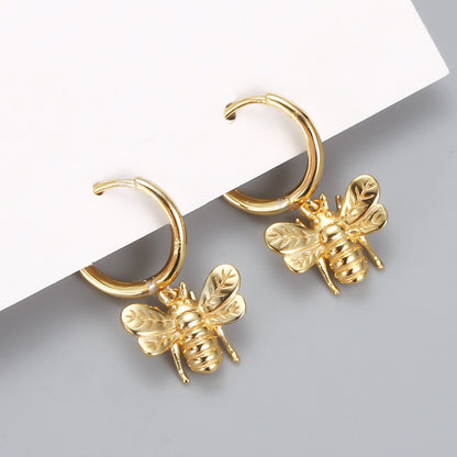 Curaçao cold personality earrings
