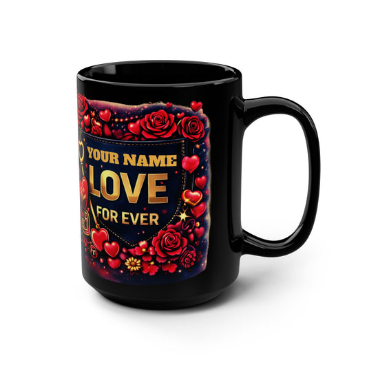 Curaçao black mug 15oz