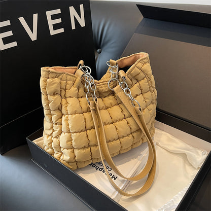 Curaçao chain plaid down Bag
