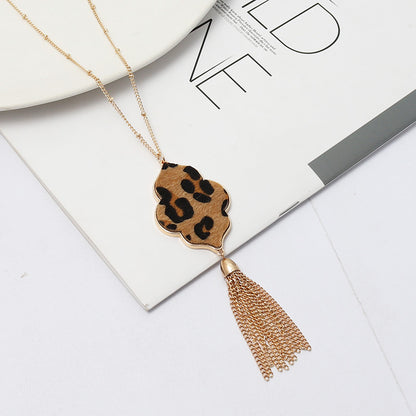 Curaçao Shell Abalone Leopard Necklace
