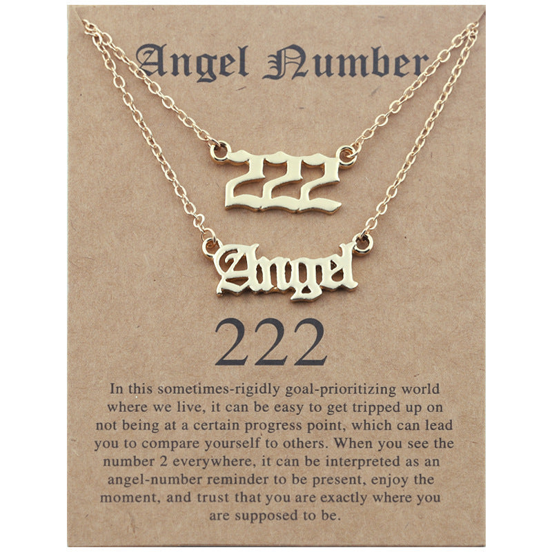 Curaçao Angel Lucky number Necklace