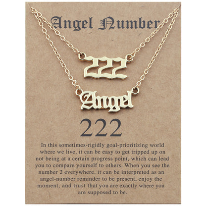 Curaçao Angel Lucky number Necklace