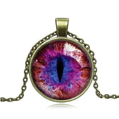 Curaçao cats eye longans Necklace