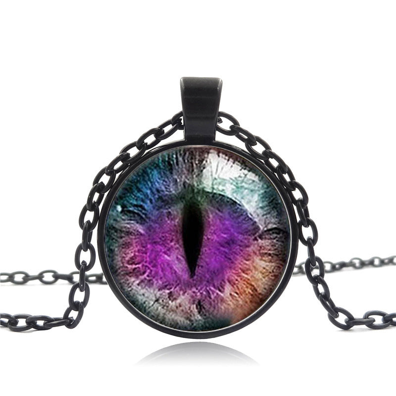 Curaçao cats eye longans Necklace