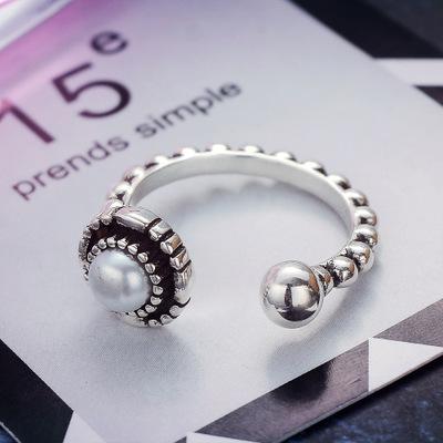 Curaçao black onyx chain Ring