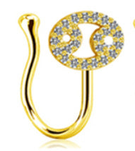 Curaçao constellation nose ring