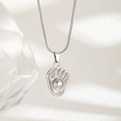 Curaçao Steel basketball football Necklace