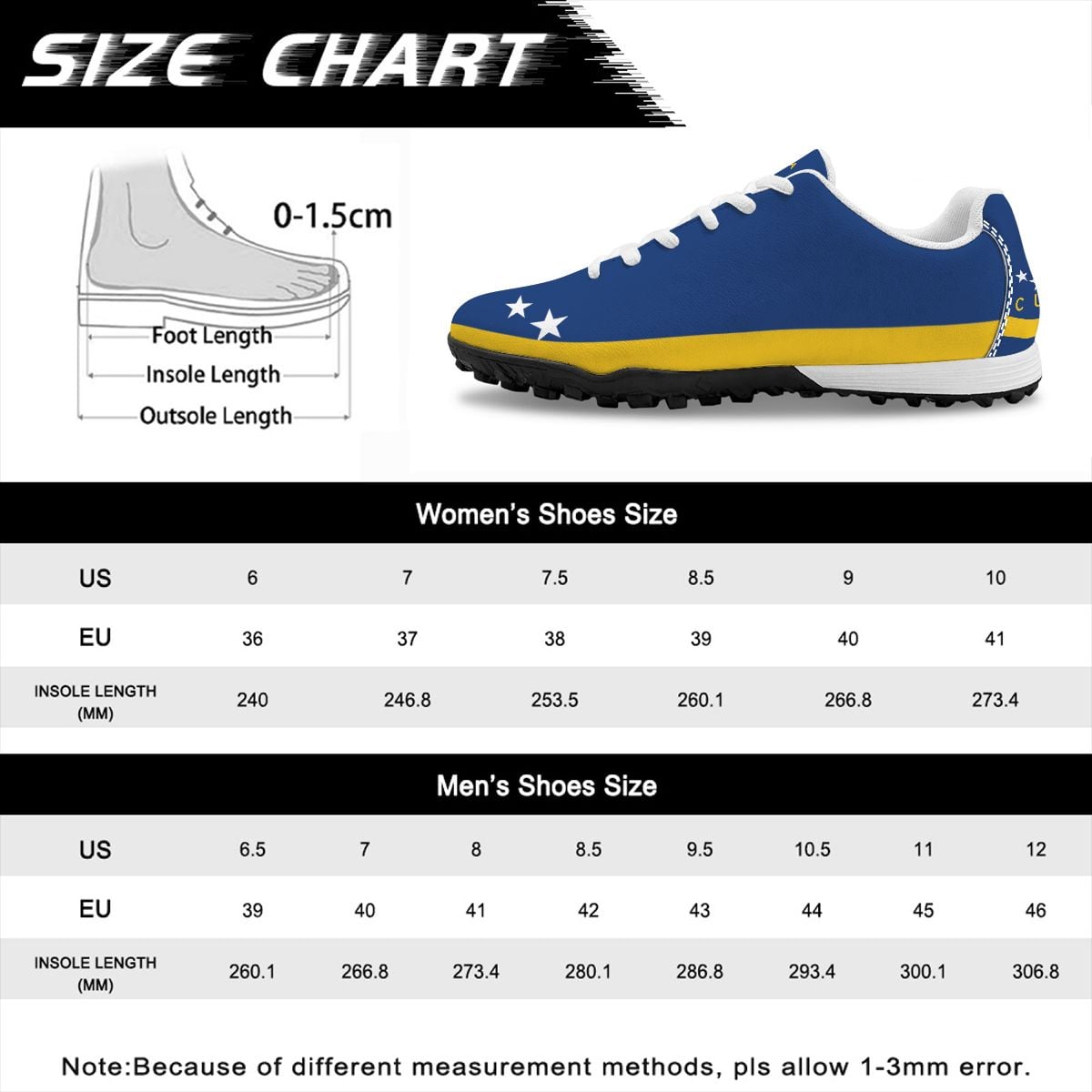 Curaçao Football Turf Shoes