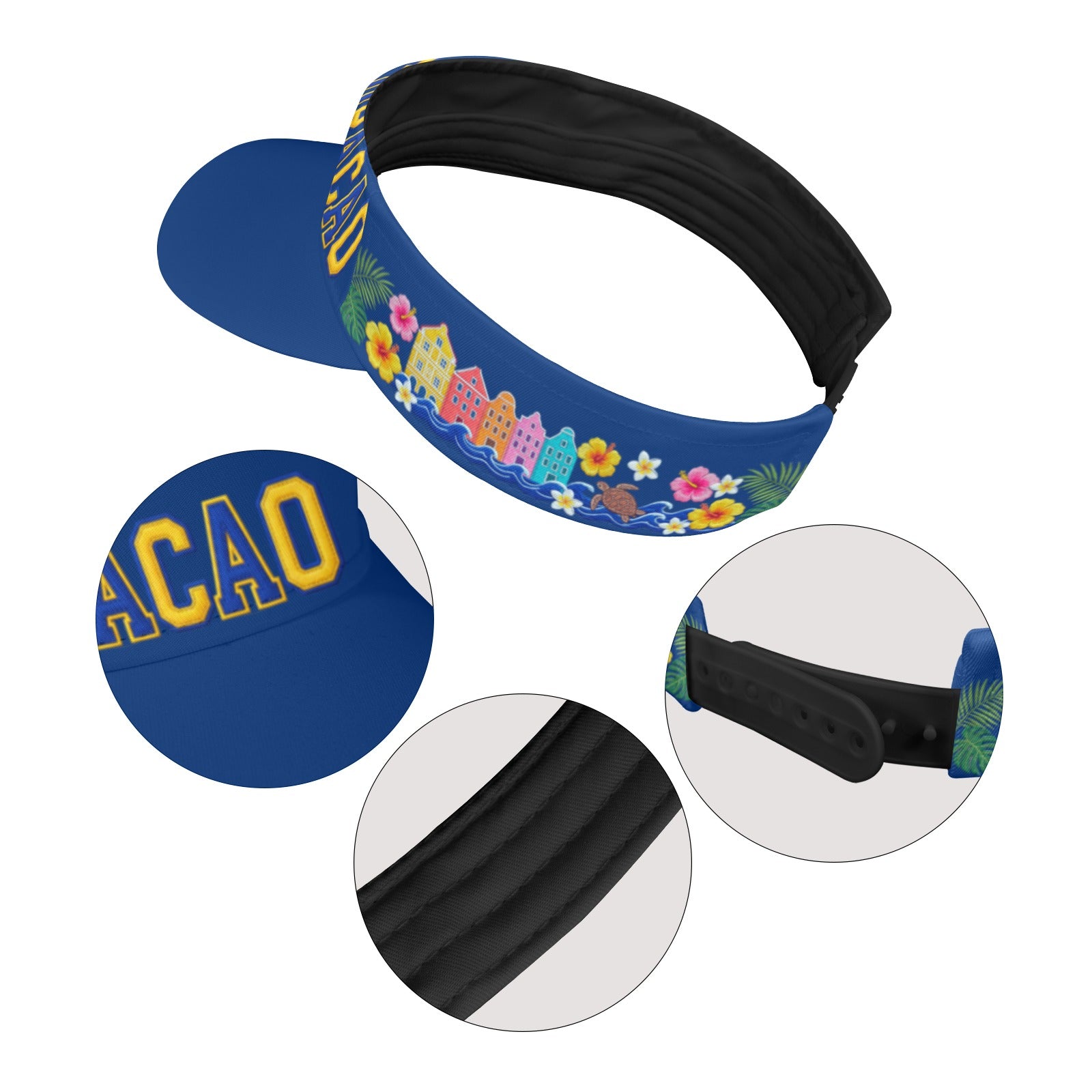 Curacao Island Sports Visor