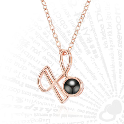 Curaçao Letters Pendant Languages Necklace