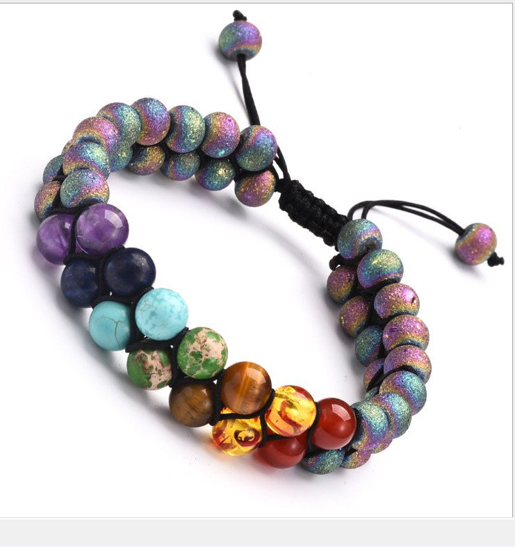 Curaçao colorful stone european Bracelet